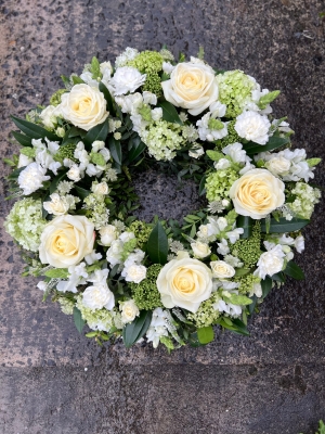 Neutral Florist Choice Wreath