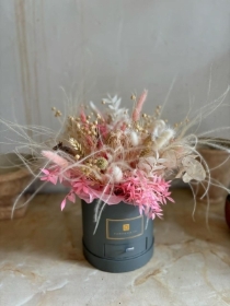 Dried flower Hat Box