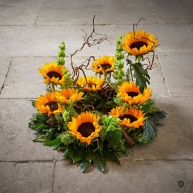 Simply Sunflower Wreath